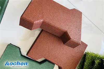 Płytki chodnikowe ACM04002-Dog Bone: najwyższej jakości gumowe płytki chodnik...